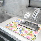 Aportt Spring Summer Floral Dish Drying Mat - Image 5