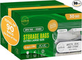 5 Gallon Large Plastic Storage Bags – 18" x 24" – Reusuable XXL Extra Large by SealFresh