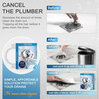 INVIHUG, 25 Pack, Disposable Shower Drain Hair Catcher Mesh Stickers, - Image 5