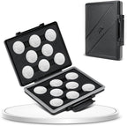 JJC CR2450 CR2430 CR2412 Battery Case Holder Storage, Water-Resistant, Button by JJC