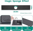 24 Inch Stone Faucet Mat for Kitchen Sink, Kitchen Sink Splash Guard-Water - Image 3