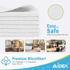 AIDEA Microfiber Cleaning Cloth 100PK, Soft Microfiber Towels - Image 2