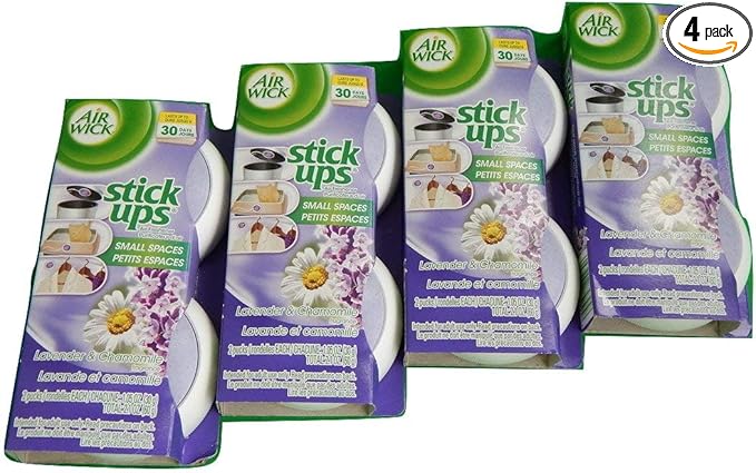 Air Wick Stick Ups Small Spaces Air Freshener Lavender & Chamomile 2-Count by AirWick