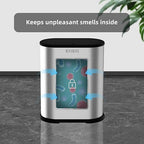 1.8 Gallons Small Stainless Steel Trash Can - Image 7