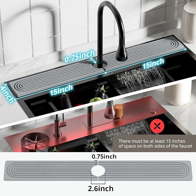 Quick Dry Sink Splash Guard - Image 4