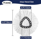 Microfiber Mop Head Refill for Ocedar Spin EasyWring Mop Replacement Head - Image 3