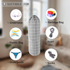 SYIPO Plastic Bag Holder, Wall Mount Organizer, Shopping Bags Carrier, Washable - Image 5
