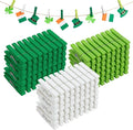 Weysat 120 Pcs St. Patrick's Day Clothes Pins 2.9 Inch Wooden Clothespins Deep by Weysat