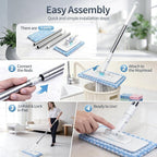 Disposables Dust Mini Mop 2026 New Lazy Mop Magnetic Clip Zero Touch on Snap - Image 4