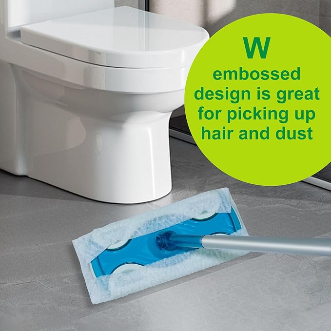 Dr.Easy Dry Sweeping Cloths, 72ct Disposable Mopping Pads Refil Pack, fits - Image 3