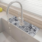 15" X 5.5" Kitchen Sink Splash Guard Faucet Mat Mandala Super Absorbent Fast by Unknown