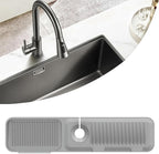 Kitchen Sink Splash Guard Silicone Faucet Handle Drip Catcher Tray Sink by MOODKEYbrand