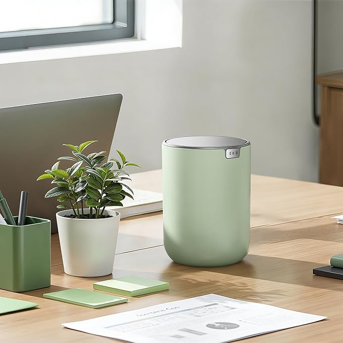 EKO Fandy 0.4 Gal/1.5L Mini Tabletop Trash Bin - Image 4