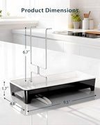 Minimalist Sink Caddy, Rustproof Sponge Holder - Image 3