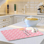 Super Absorbent Dish Drying Mat, Microfiber Fast-Drying Dish Mat, Kitchen Dish - Image 6