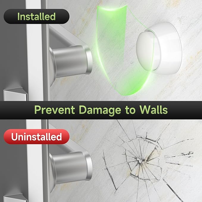 8PCS Door Stopper Wall Protector - Image 8