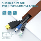 Wire Hider, 157in Delamu Cord Hider Wall, Paintable Wire Covers - Image 3