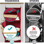YOUDENOVA Hanging Closet Organizer and Storage, 6-Shelf Closet Hanging Storage - Image 5
