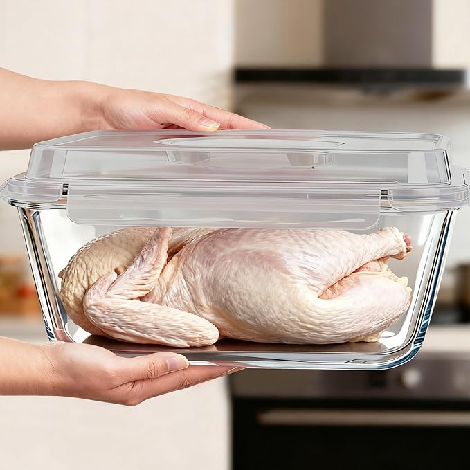 220 oz Extra Large Glass Storage Containers - Image 4