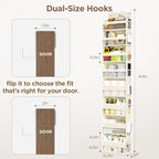 Over The Door Organizer, 8 Shelf Door Hanging Organizers - Image 3