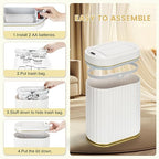 ELPHECO Bathroom Trash Can - Image 5