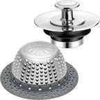 LEKEYE Shower Drain Hair Catcher | Bathtub Stopper/Shower Drain Cover/Drain by LEKEYE