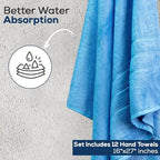 Simpli-Magic Cotton Hand Towels, 12 Pack, 16” x 27” - Image 4