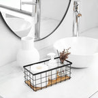 TIEYIPIN Black Metal Wire Storage Baskets - Image 8