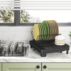 LEMIKKLE Dish Drying Rack, Large-Capacity Dish Drainer - Image 3