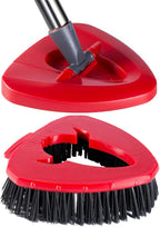 Scrub Brush with Refill Base, Spin Mop Head Scrubber Replacement Compatible - Image 8