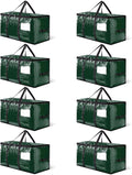 CONGREGATE 8-Pack Heavy Duty Dark Green Moving Bags by CONGREGATE