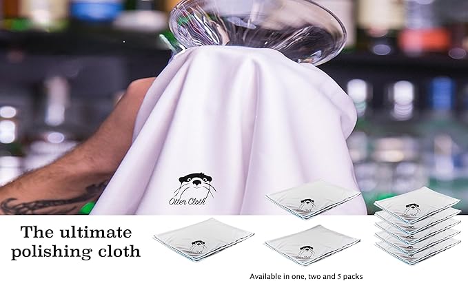 Trendy Bartender Toast to Perfection Microfiber Glass Polishing Lint-Free Cloth - Image 3