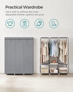 SONGMICS Portable Closet, Wardrobe Closet Organizer - Image 3