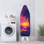 Sprowallow Palm Tree Ironing Board Covers and Pad Elastic Edge, Scorch - Image 3