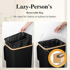 Large Laundry Hamper, 100L Waterproof Laundry Basket - Image 3