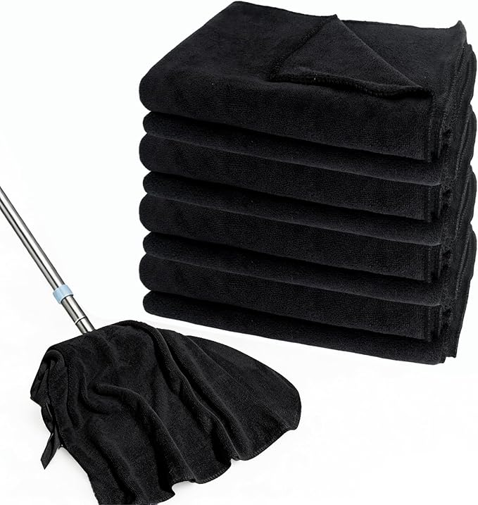 4 Pcs Extra Large Microfiber Cleaning Cloth 30 x 20 Inch Reusable Thick by OLUTACOT