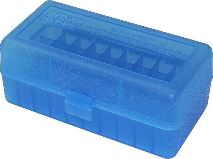 MTM 50 Round Flip-Top Rifle Ammo Box WSSM, 500 S&W by MTMCase-Gard