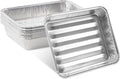 PLASTICPRO 10 Pack Disposable Aluminum Grill Liners Toppers Aluminum Foil by PLASTICPRO