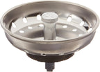 Plumb Pak K22022 Replacement Fixed Post Strainer Basket, Stainless Steel by Plumb+Pak