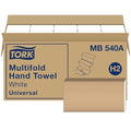 Tork Multifold Hand Towel White H2, 100% Recycled Fibers, 16 x 250 Towels by Tork