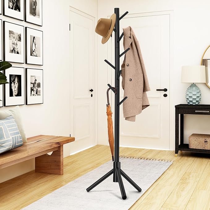 2 PCS Coat Rack, Freestanding Coat Rack - Image 2