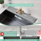 Stone Faucet Mat for Kitchen Sink, Diatomite Drying Stone Tray & Sink Protector - Image 3