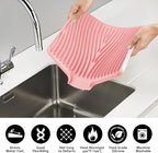 Silicone Dish Drying Mat for Kitchen Counter, Dish Drying Pad, Non-Slip Drain - Image 5