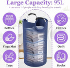 95L Collapsible Laundry Baskets - Image 2