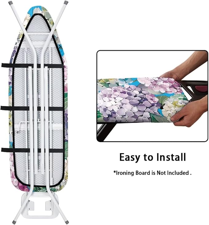 Iron Board Cover Standard Size, Floral Ironing Board Cover, Ironing Board Cover - Image 4