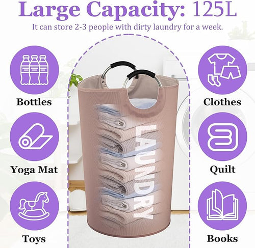 125L Extra Large Laundry Basket - Image 2