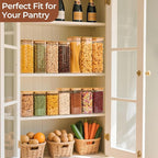 ComSaf 1.4 Qt Glass Storage Containers - Image 6