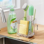 Minimalist Sponge Holder for Kitchen Sink, 3 Slots Sink Caddy - Image 7