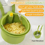 Hanging Strainer for Kitchen Sink, Kitchen Drain Storage Basket, Smart Sink - Image 7