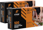 Xpose Safety Clear Disposable Poly Gloves by XposeSafety